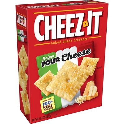Cheez-It Italian Four Cheese Baked Snack Crackers 12.4oz