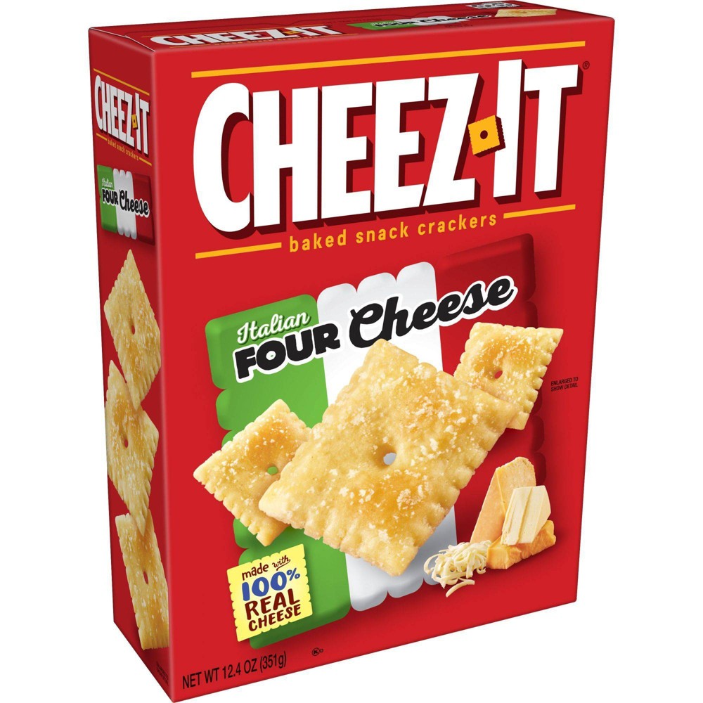 UPC 024100789146 product image for Cheez-It Italian Four Cheese Baked Snack Crackers 12.4oz | upcitemdb.com