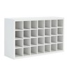 Bright Creations Paint Bottle Organizer with 28 Compartments for Artists Craft Supply Storage, Artwork and Painting (White, 12.5 x 3.5 x 7.4) - 4 of 4