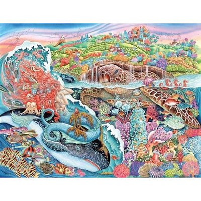 Ravensburger Thalassic Tale 2000 PC Puzzle 12001484