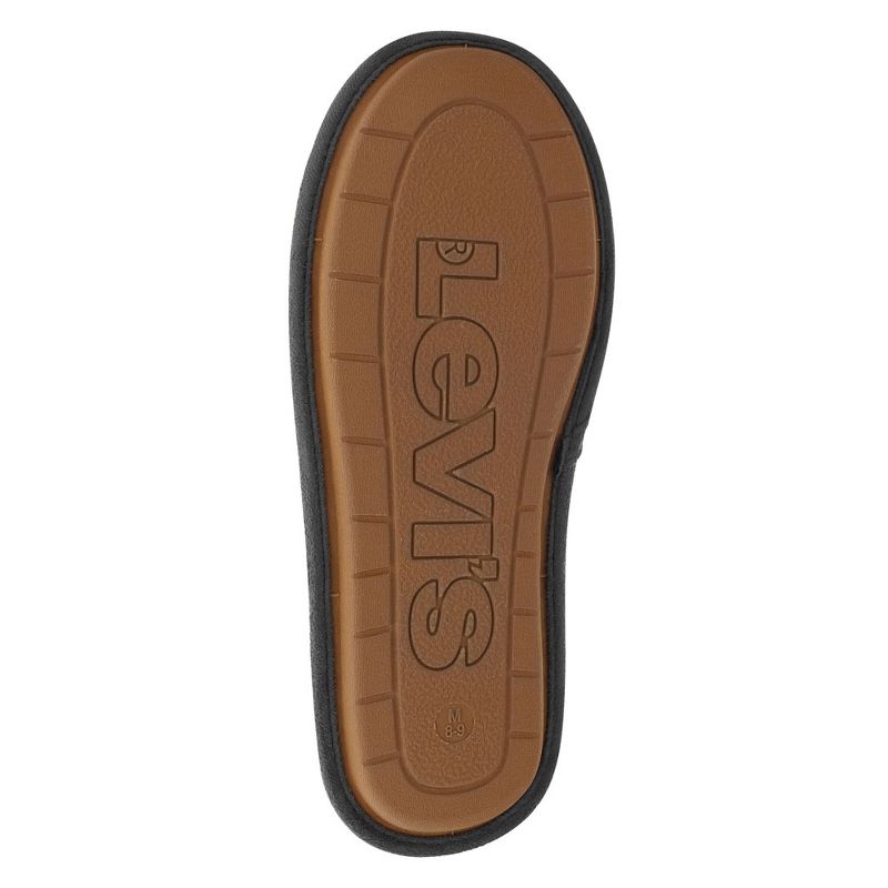 Levi's Mens Milton 2 Microsuede Scuff House Shoe Slippers, 5 of 8