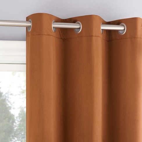 Sun Zero Brighton Velvet 100% Blackout Grommet Curtain Panel - image 1 of 4