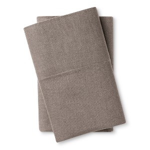 Washed Linen Pillowcase 2-pc Set (Standard) Gray - Loft New York , Grey Gray