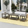 WestinTrends 3-Piece Outdoor Adirondack Coffee Table and Side Table Set - 2 of 4