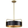Nuvo Lighting Altos 4 - Light Pendant in  Matte Black - 4 of 4