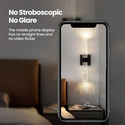 Crystal Bubble LED Wall Sconce