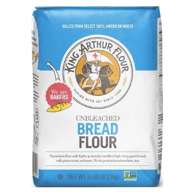 King Arthur Flour Unbleached Bread Flour - 5lbs : Target