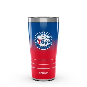 NBA Philadelphia 76ers 20oz Ombre Stainless Steel Tumbler - 1 of 4