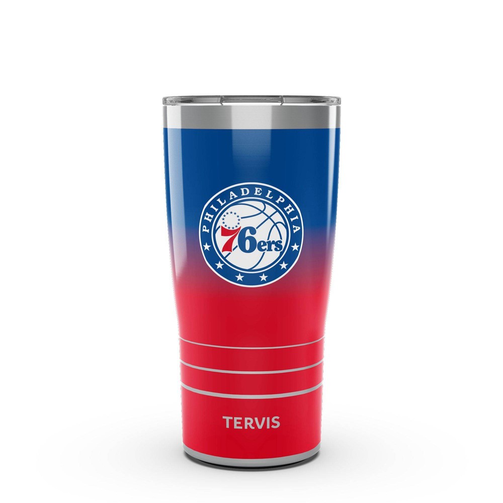 NBA Philadelphia 76ers 20oz Ombre Stainless Steel Tumbler