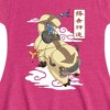 Girls' - Avatar: The Last Airbender - Appa Flying Fit & Flair Cap Sleeve Dress - 2 of 4