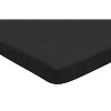 Sweet Jojo Designs Gender Neutral Unisex Baby Fitted Mini Crib Sheet Boho Stitch Black - 2 of 4