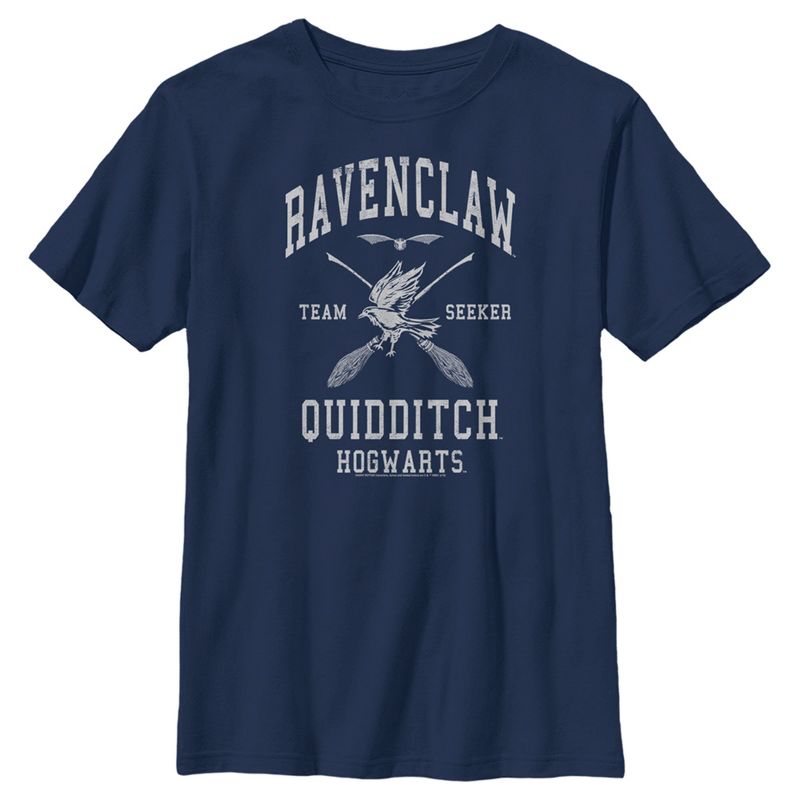 Boy's Harry Potter Ravenclaw Quidditch Seeker T-Shirt, 1 of 5