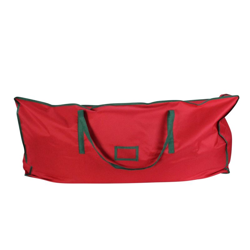 Northlight 43” Red and Green Multipurpose Christmas Storage Bag, 1 of 3