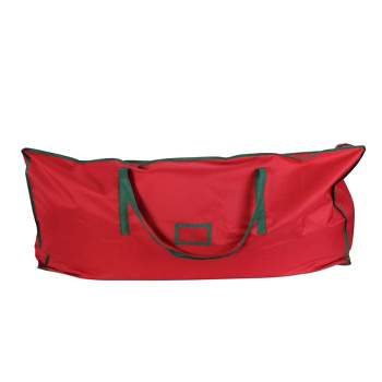 Northlight 43” Red and Green Multipurpose Christmas Storage Bag