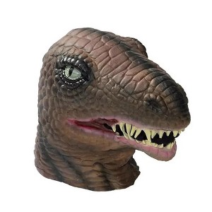 Forum Novelties Latex Dinosaur Overhead Mask One Size - 1 of 4
