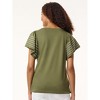 Jones New York Flutter Short Sleeve Top - 3 of 3