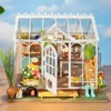 ROBOTIME Dreamy Garden House DIY Miniature House Kit Christmas Birthday Gifts for Boys & Girls, Multicolored, 9.6"*7.5"*7.5" - 4 of 4