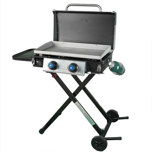 Captiva Designs E02gr010 2-burner Propane Gas Flat Top Grill And Griddle -  Black : Target