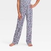 Girls' 2pc Short Sleeve Ribbed Pajama Set - Cat & Jack™ - 4 of 4