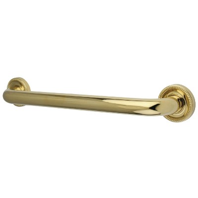 32" Camelon Decorative Grab Bar Polished Brass - Kingston Brass