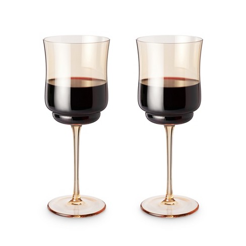 Sparkling Tulips Wine Glasses - Set of 2
