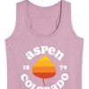 Women's - Instant Message - Aspen Colorado 1879 Graphic Racerback Tank - 2 of 4