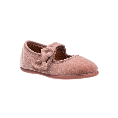 Elephantito Kids Velvet Bow Mary Jane