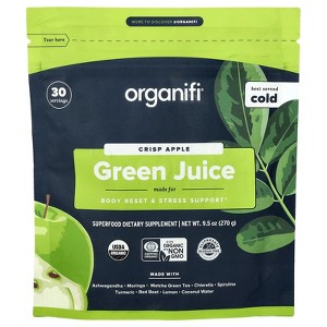 Organifi Green Juice, Crisp Apple, 9.5 oz (270 g) - 1 of 2