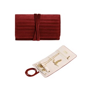 Benevolence LA Jewelry Roll Velvet Travel Organizer - 1 of 4