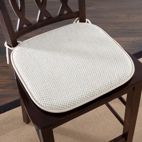 Memory Foam Seat Cushion - Premium Modern Large Non-Slip Dining