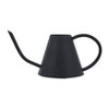 6" Decorative Metal Watering Can Black - Sagebrook Home: Indoor Garden Accessory - 2 of 4
