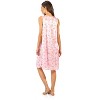 Casual Nights Women's Floral Lace Tricot Sleeveless Nightgown - 3 of 3