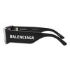 Balenciaga EVERYDAY BB 0260S 001 Womens Rectangle Sunglasses Black 56mm - 3 of 3