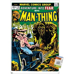 Trends International Marvel Comics: Man-Thing #16 Unframed Wall Poster Prints - 1 of 4