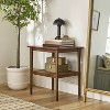 11.5" Fluted Metal Rechargeable Library Table Lamp (Includes LED Light Bulb) - Hearth & Hand™ with Magnolia - 3 of 4
