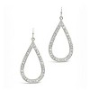 SHINE by Sterling Forever Evangeline Teardrop Hoop Earrings - 3 of 4