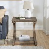 NicBex Modern Unique-Shaped Coffee Table with Storage,Solid Wood Side Table,Center Table for Livng Room,Kitchen - 3 of 4