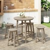 WestinTrends Malibu All Weather Hdpe Outdoor Patio Counter Height Dining Set (5-Piece) - 2 of 4