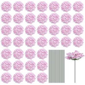 Unique Bargains Wedding Centerpieces Decoration Silk Artificial Hydrangea Flowers - 1 of 4