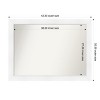 Amanti Art Sloped Non-Beveled Framed Bathroom Vanity Wall Mirror - 3 of 4