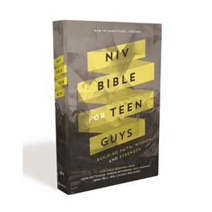 NIV Bible for Teen Guys, Hardcover - by  Zondervan - 1 of 1