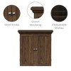 Teamson Home Stratford Removable Two-Door Wall Cabinet with Adjustable Shelves, Light Oak - 3 of 4
