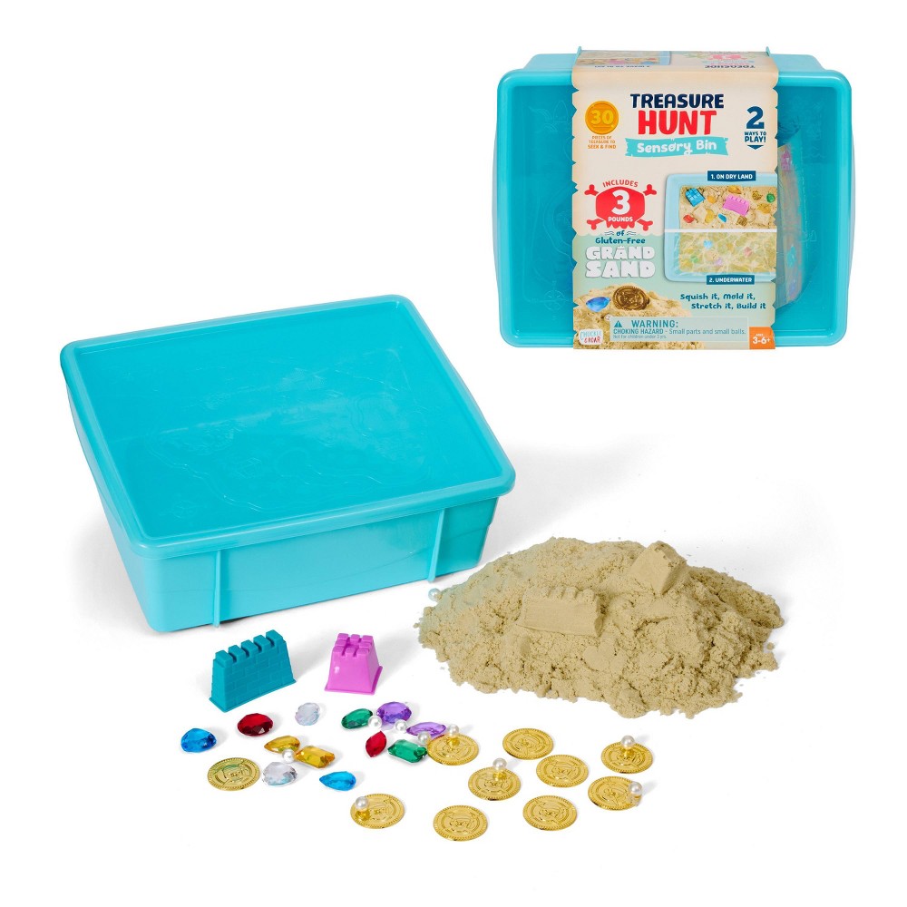 Chuckle & Roar Grand Sand Sunken Treasure Sensory Bin