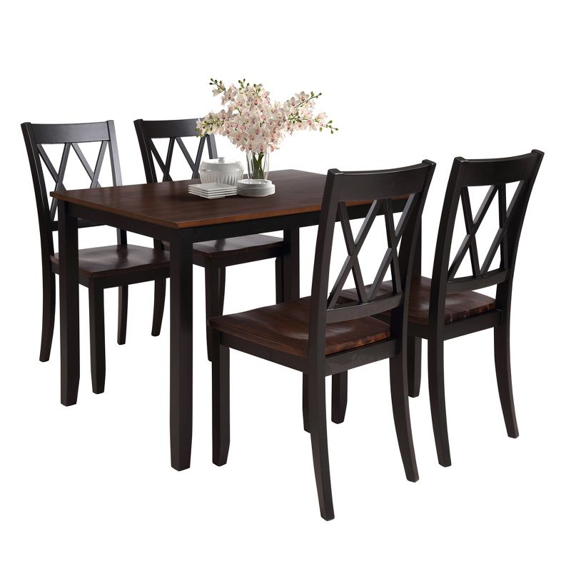 5-Piece Home Kitchen Dining Table Set-ModernLuxe, 1 of 7