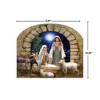 Briarwood Lane Christmas Art Sign 8.25x10.25 Away in a Manger For Christmas Art Sign - 2 of 4