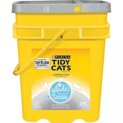 Purina Tidy Cats with Glade Tough Odor Solutions Multiple Cats Clumping Litter - 35lbs
