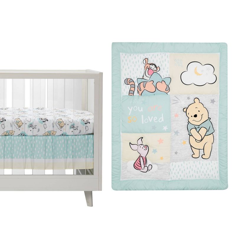 Bedtime Originals Winnie The Pooh Hugs Crib Bedding Set - 3pc, 2 of 9