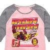 Girls' - Marvel - Iron Man Racing Shirt Tail Raglan Graphic T-shirt - 2 of 3