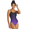 Sporti Molecule Thin Strap One Piece Swimsuit - 2 of 4