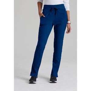 Barco One - Women's Uplift 5-Pocket Knit Waistband Tapered Leg Scrub Pant - 1 of 4